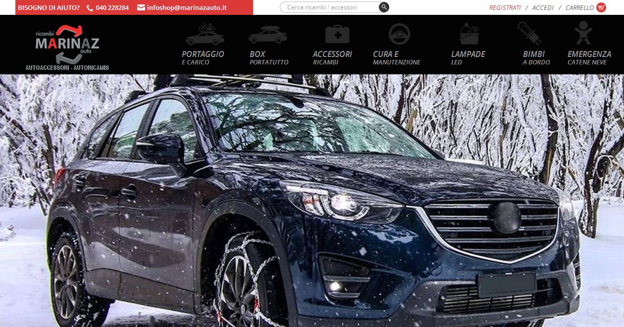 marinazauto.it | sito web magento ecommerce