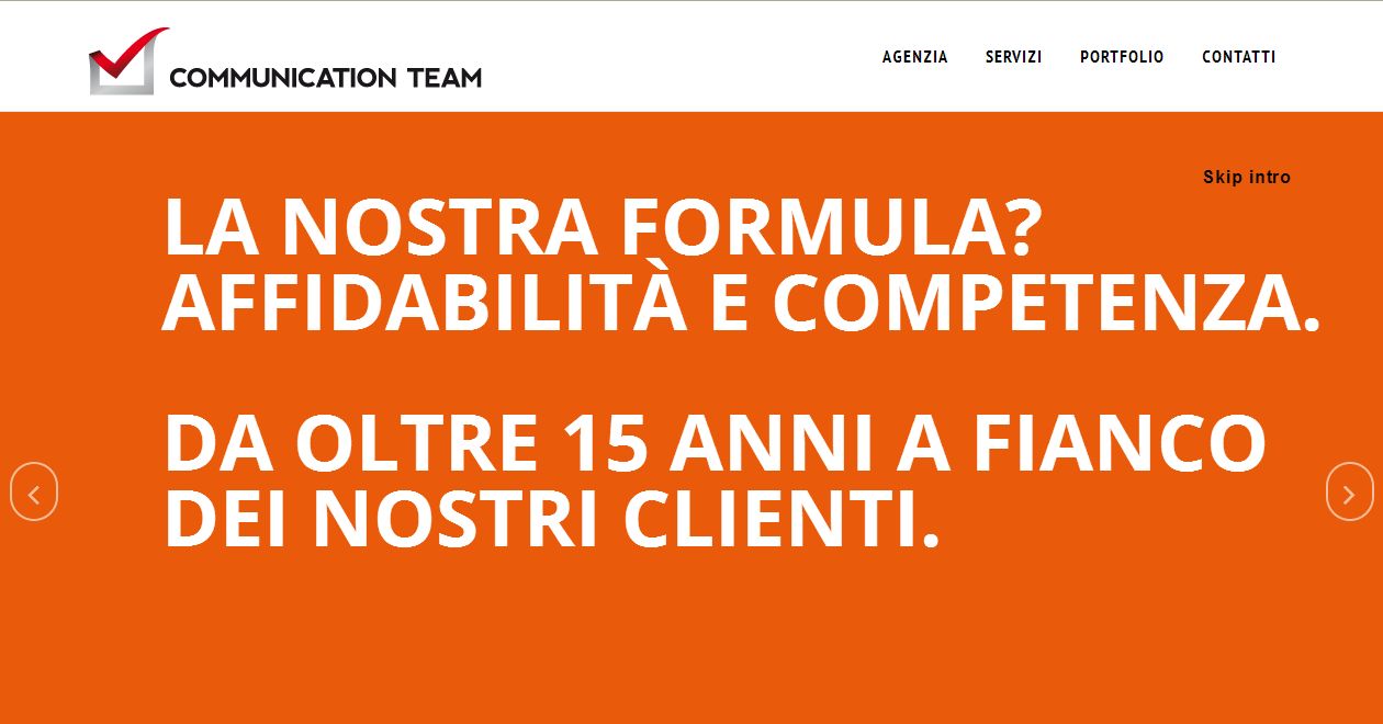 communicationteam.it | sito web wordpress