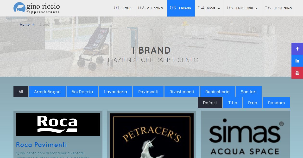 ginoricciorappresentanze.it | sito web joomla