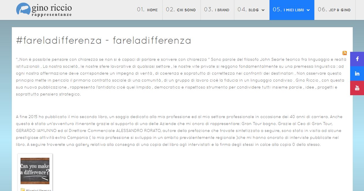 ginoricciorappresentanze.it | sito web joomla
