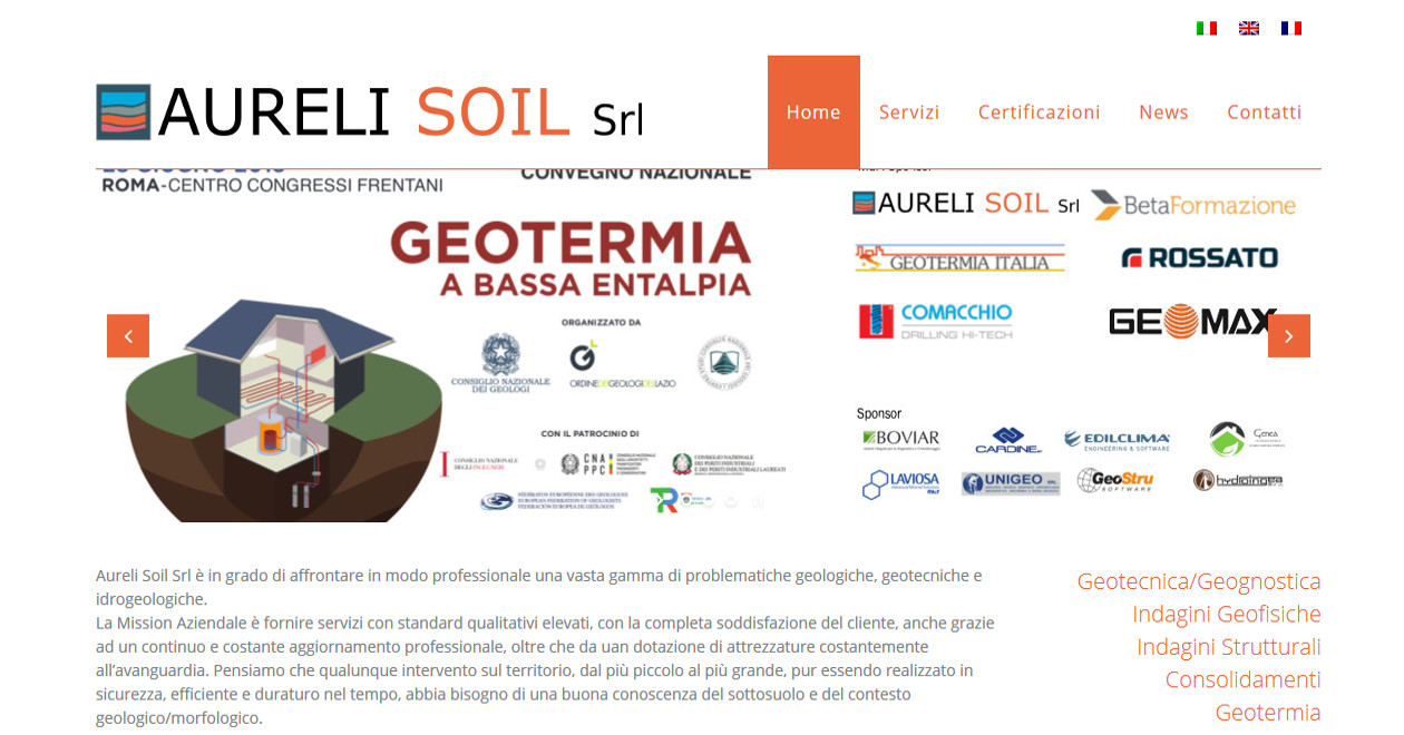 aurelisoil.it | sito web wordpress