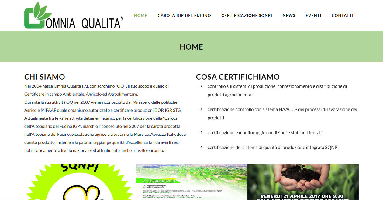 omniaqualita.it | sito web wordpress